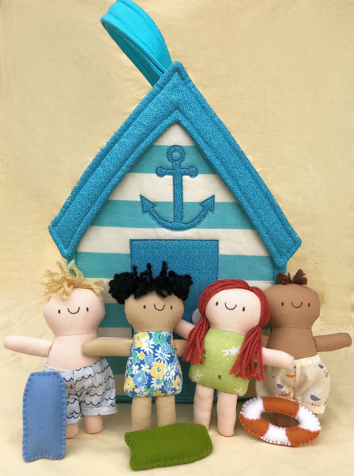 Brighton Beach Hut - Playset Pattern