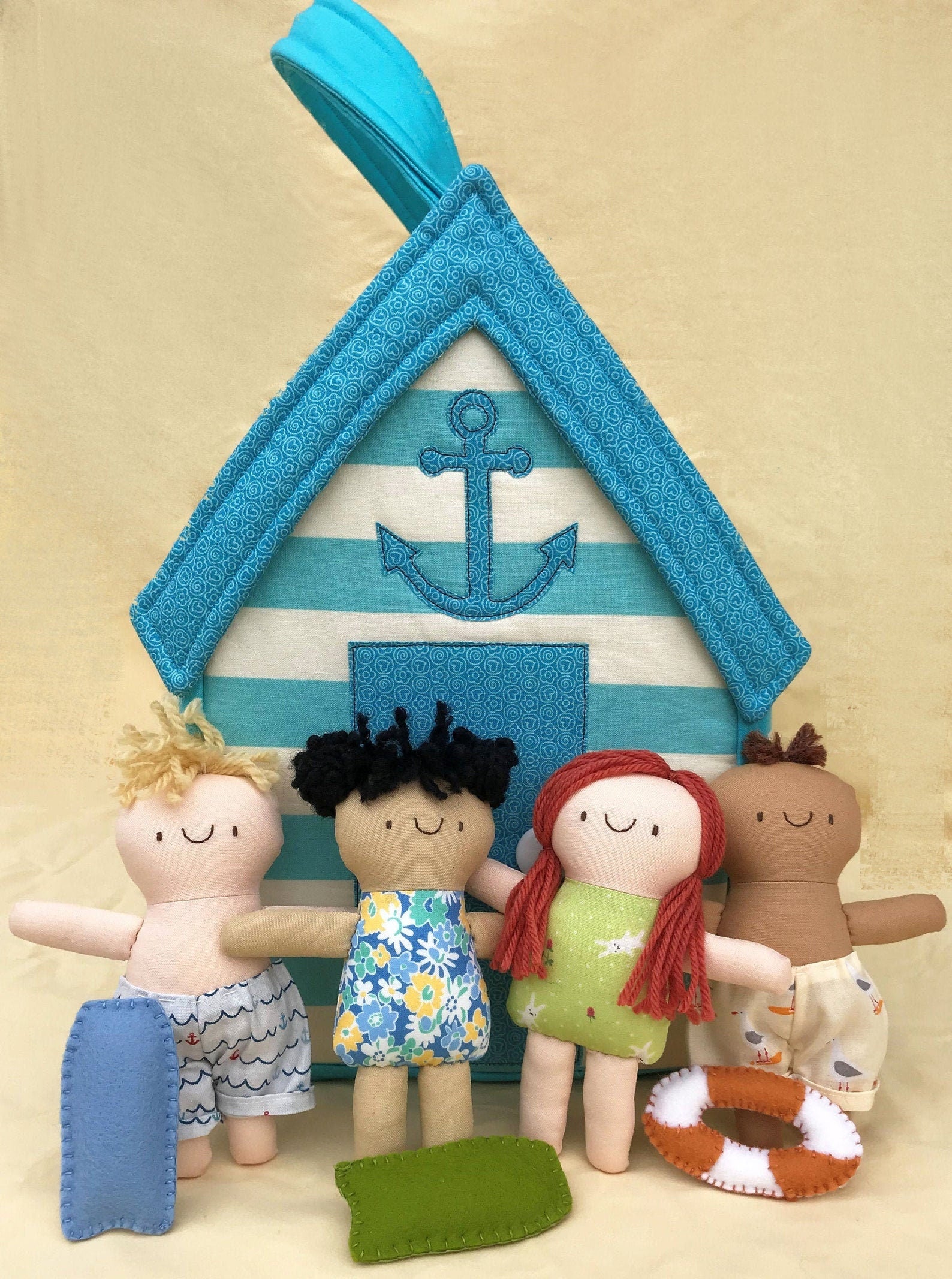 Brighton Beach Hut - Playset Pattern