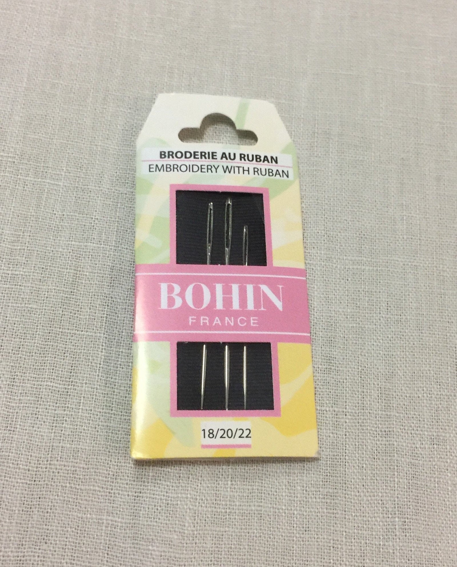 Bohin Broder Crewel Embroidery Needles - Large Eye