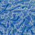 Aboriginal Indigenous Yellow Bush Plum in Blue - Fat Quarter (.25m)