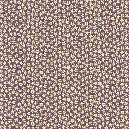 Tealicious Mini Daisy in Plum by Anni Downs - 1 m