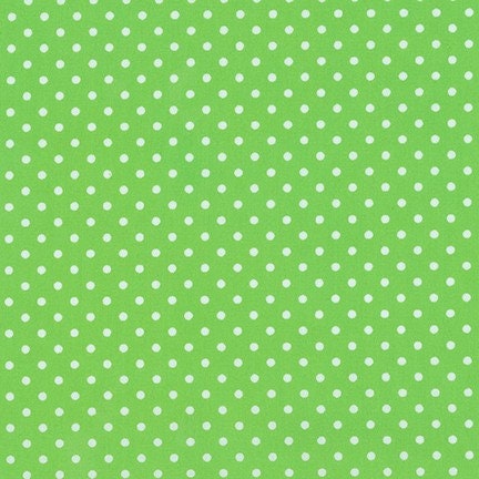 Sevenberry Japan Petite Basic Pin Dot in Green - Fat Quarter (.25m)