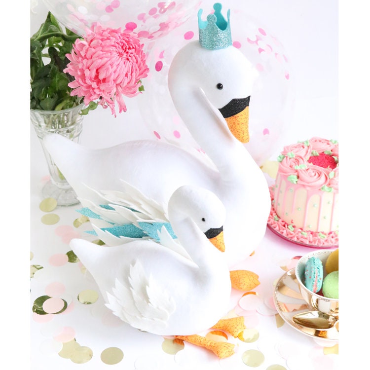 Swan Party Pattern