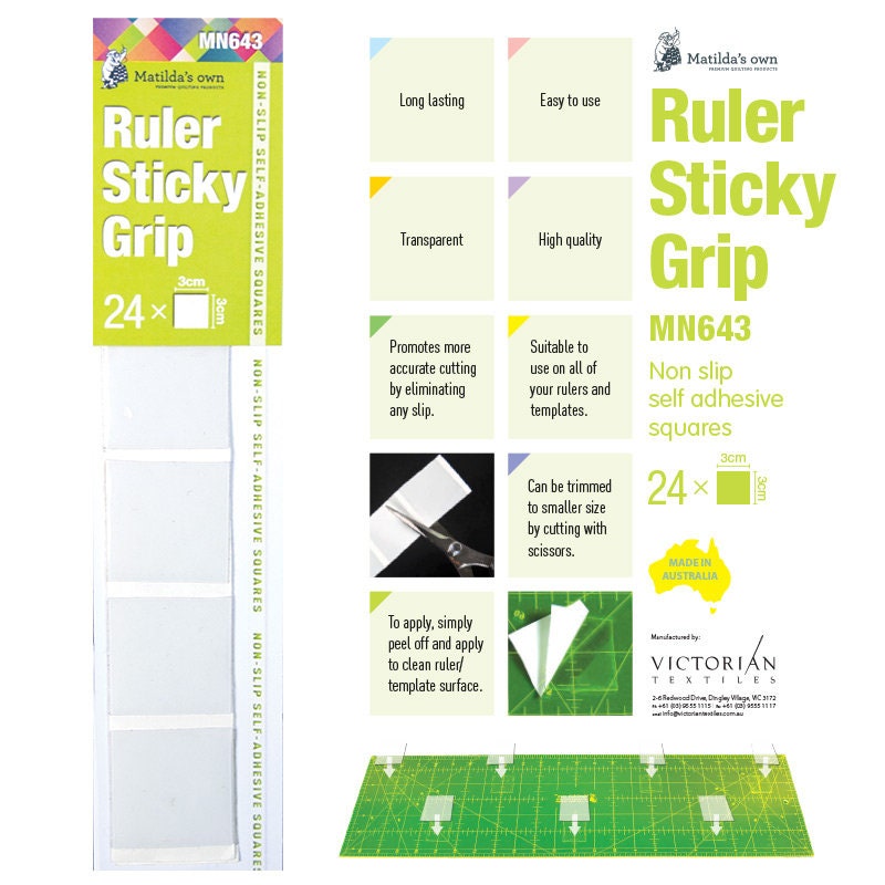 Matilda's Own Ruler Sticky Grip