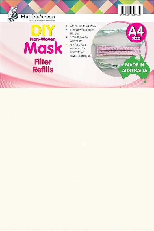 Matilda&#39;s Own Mask Refills - 100% Polyester