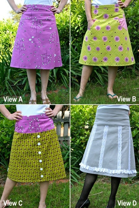 Classic A-line Skirt Pattern