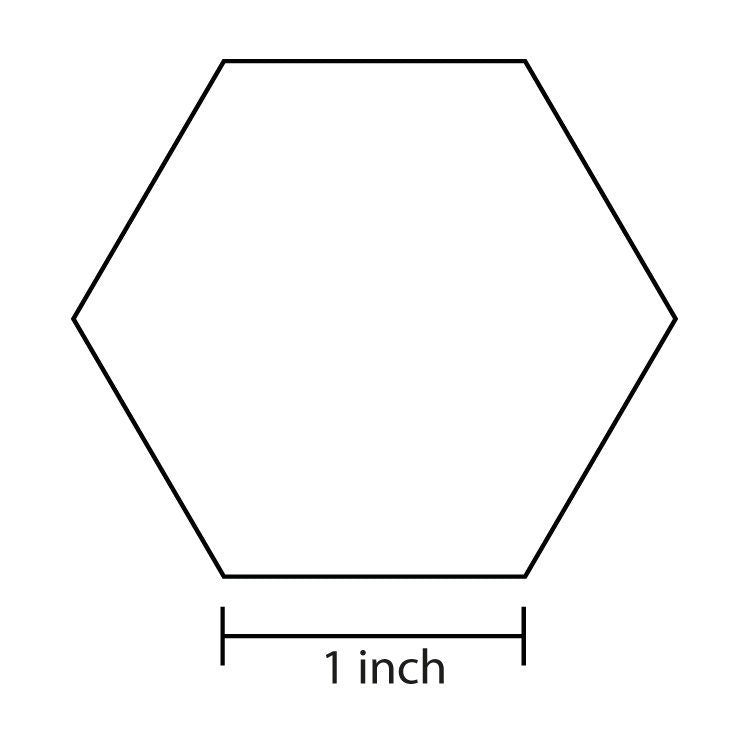 1 Inch Hexagon EPP Papers