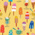Lazy Days Fabric Pack - 6 x 30cm
