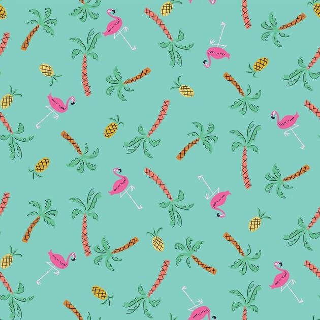 Lazy Days Fabric Pack - 6 x 50 cm (3 m in total)