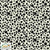 Stof - Quilters Combination - Circle, Lines - Black on Ecru - 4518 054