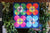 Modern Blossom Quilt Pattern or Pattern and Template Set
