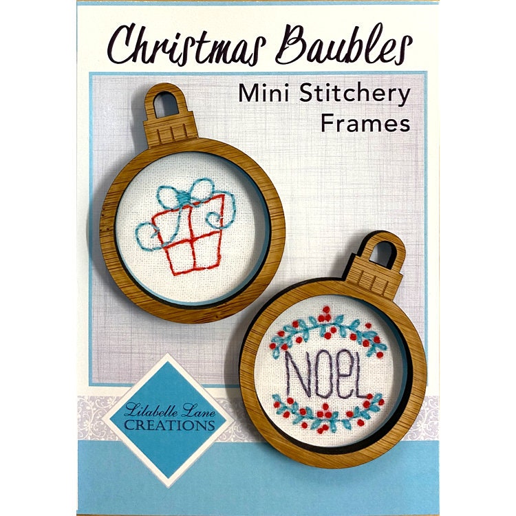 Christmas Bauble Mini Stitchery Kit