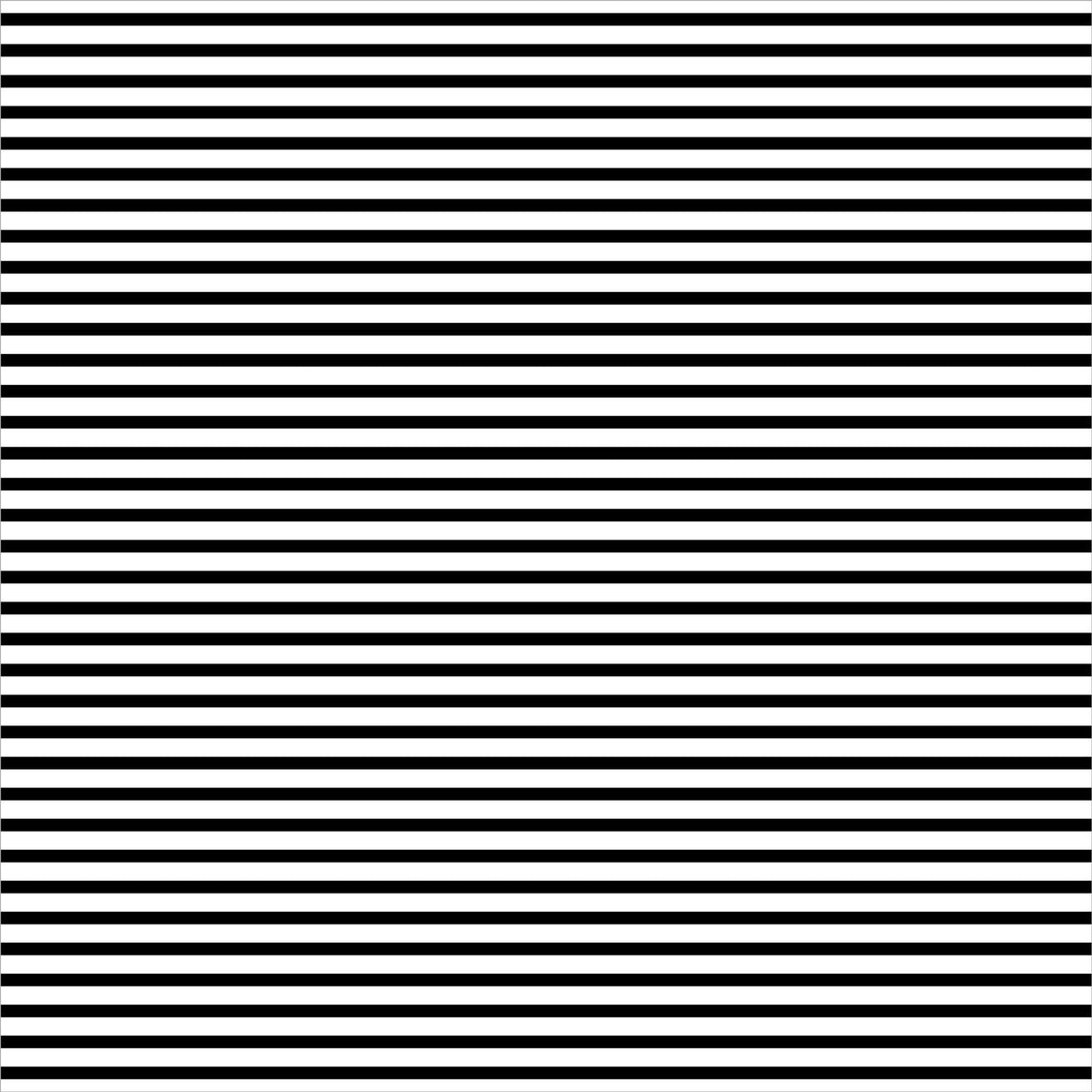 Baby on Trend Storybook Vol.2 Black Stripe Fat Quarter(.25m)