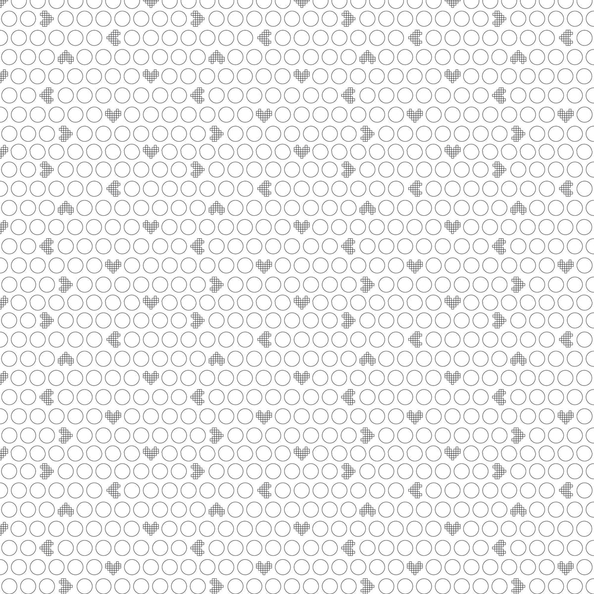 Baby on Trend Storybook Vol.2 Grey Spot &amp; Mini Heart by Jemima Flendt of Tied with a Ribbon