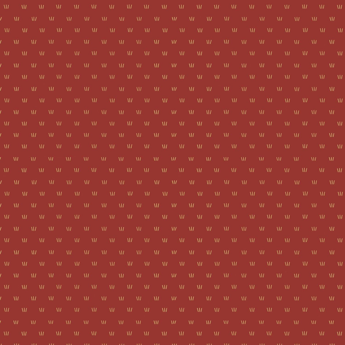 Christmas in Australia Coordinates - Gold Grass On Red Fat Quarter (.25m)