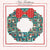 New Traditions Christmas Wreath Wall Hanging