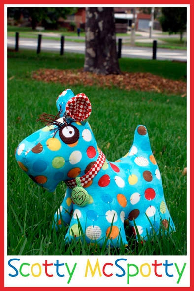 Scotty McSpotty Dog Pattern