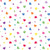 Baby on Trend Storybook Vol.2 Rainbow Hearts Fat Quarter (.25m)