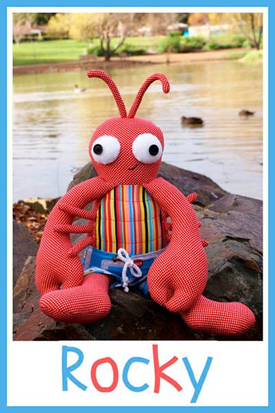 Rocky the Lobster Pattern