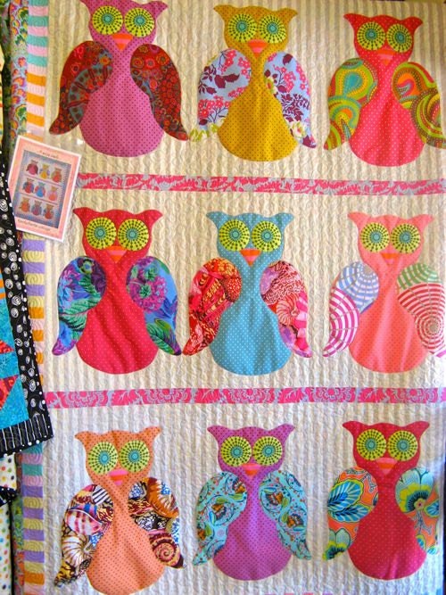 9 Wise Owls Quilt Pattern