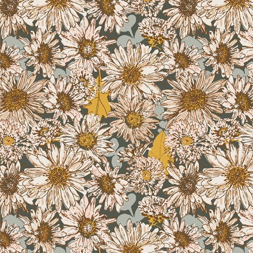Shine On Fabric by Sharon Holland for Art Gallery Fabrics - Chasing Daisies - Fat Quarter (.25m)