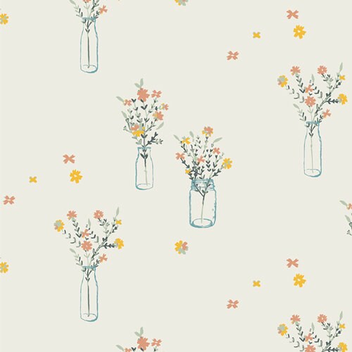 Shine On Fabric by Sharon Holland for Art Gallery Fabrics - Picking Flowers - Fat Quarter (.25m)