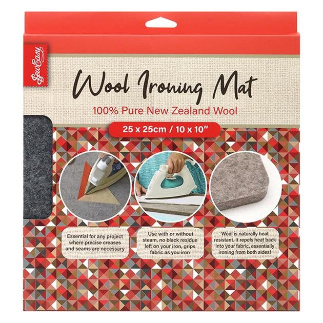 Pure Wool Ironing Mat 25 x 25cm / 10 x 10in