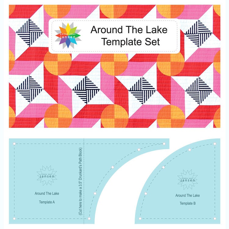 Around the Lake Version 2 - Pattern or Pattern and Templates