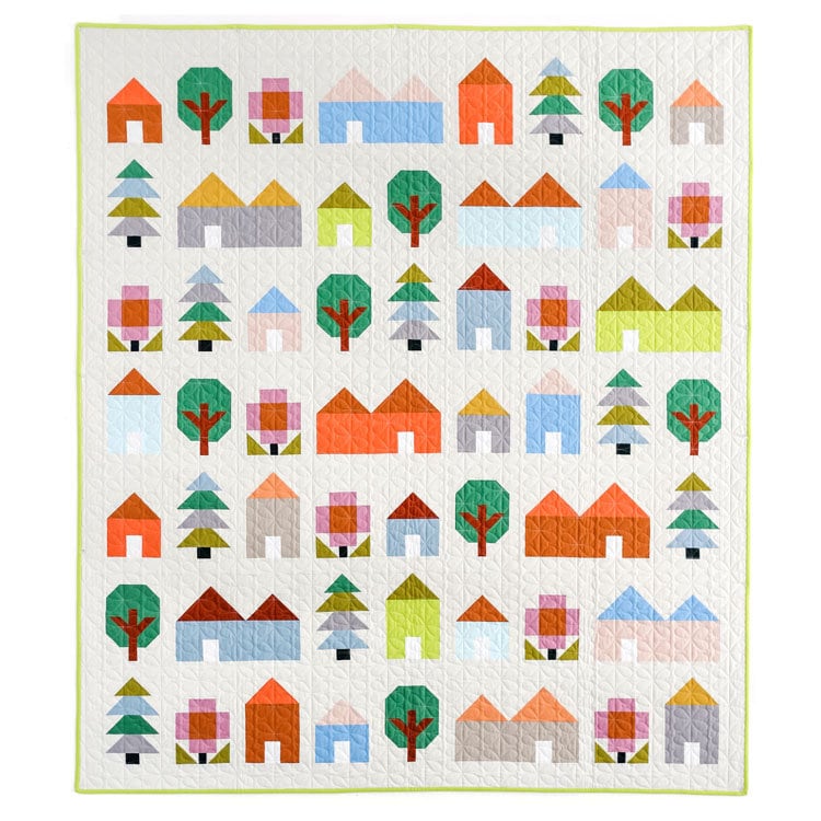 Tiny Town Quilt Pattern