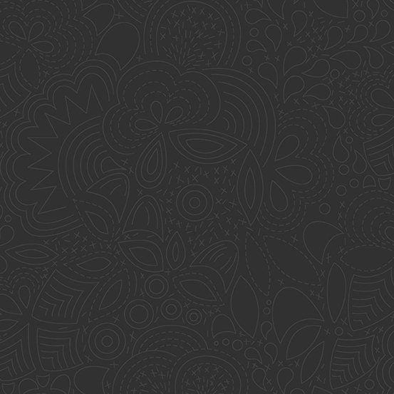 Sun Print 2022 By Alison Glass - Stitched in Blackbird - Fat Quarter (0.25m)