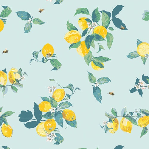 Capri by Katarina Roccella for Art Gallery Fabrics - Limoni per Limoncello - Fat Quarter (.25m)