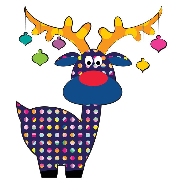 Festive Reindeer - Quick Cut Kit