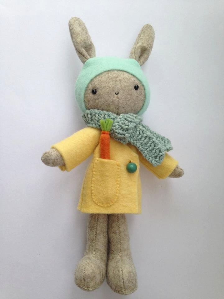 Thistledown Rabbits Pattern and Felt Kit