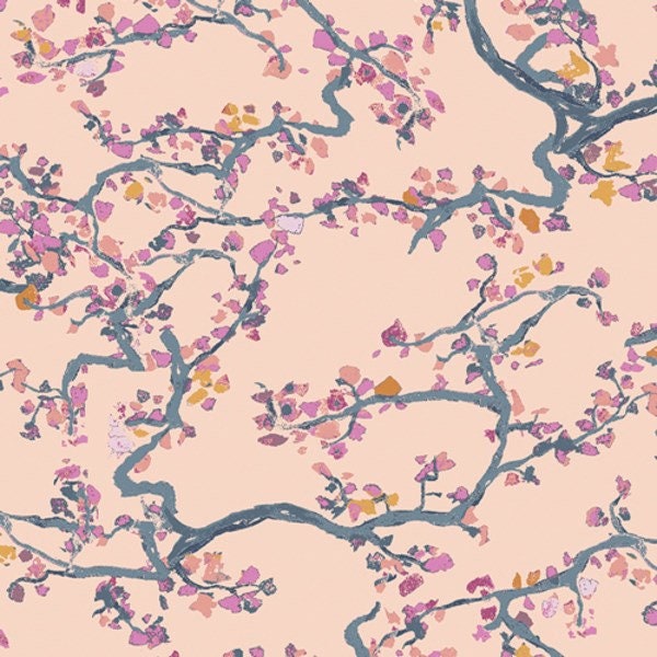 Chapter Four: Eclectic Intuition by Katarina Roccella for Art Gallery Fabrics - Enchanted Leaves - Fat Quarter (.25m)