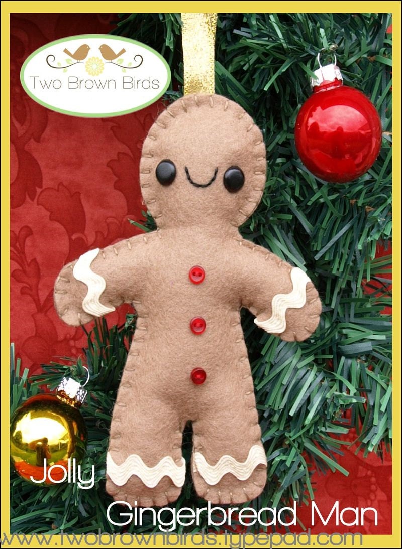 Jolly Gingerbread Man Creative Card