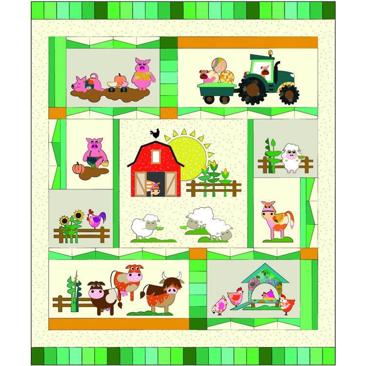 Farmalade Playmat/Quilt Kit