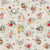 Bush Celebration Animals - 1 m - Linen Cotton Blend