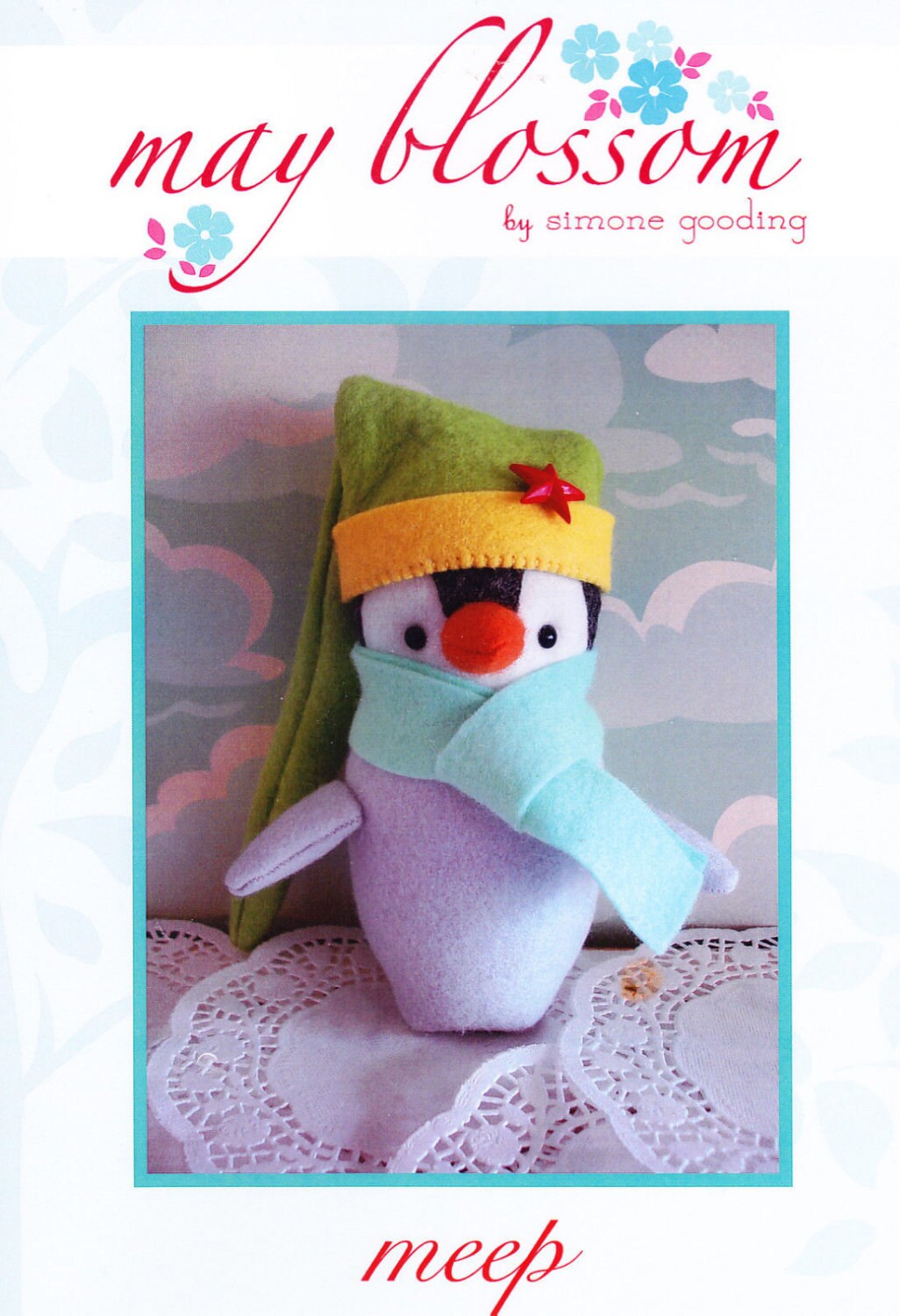 Meep Penguin Pattern