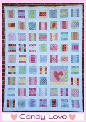 Candy Love Quilt Pattern