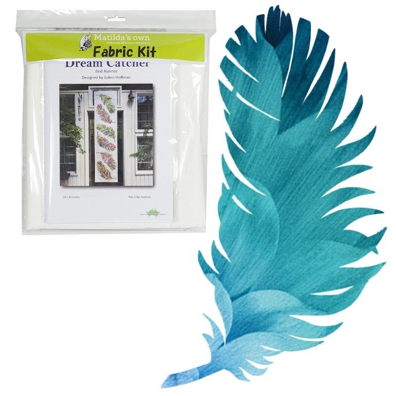 JoaAnne Hoffman Dream Catcher Bed Runner Pattern + Fabric Kit 24' x 90"