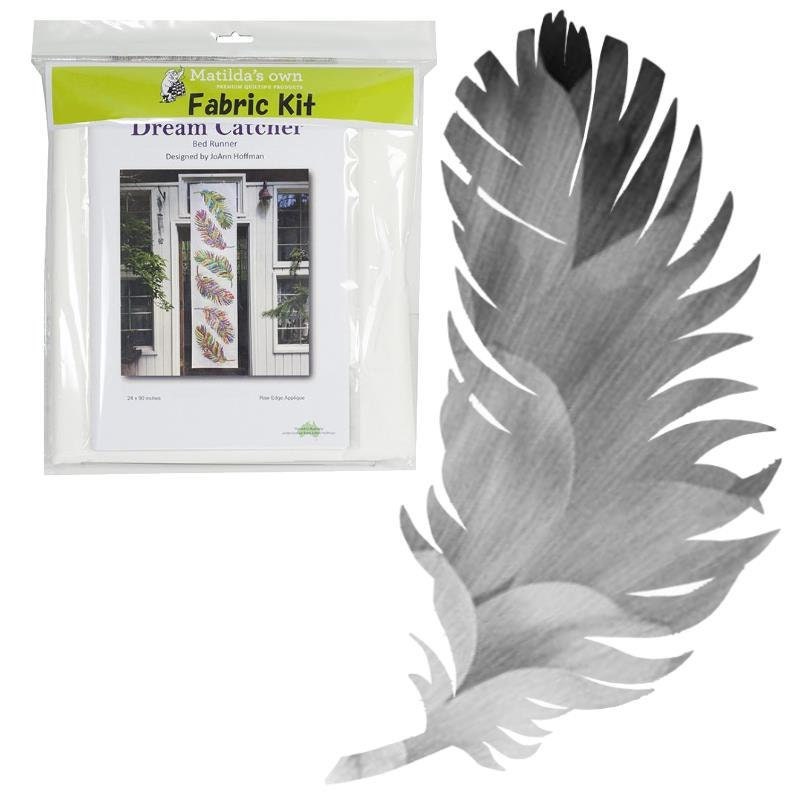 JoaAnne Hoffman Dream Catcher Bed Runner Pattern + Fabric Kit 24' x 90"