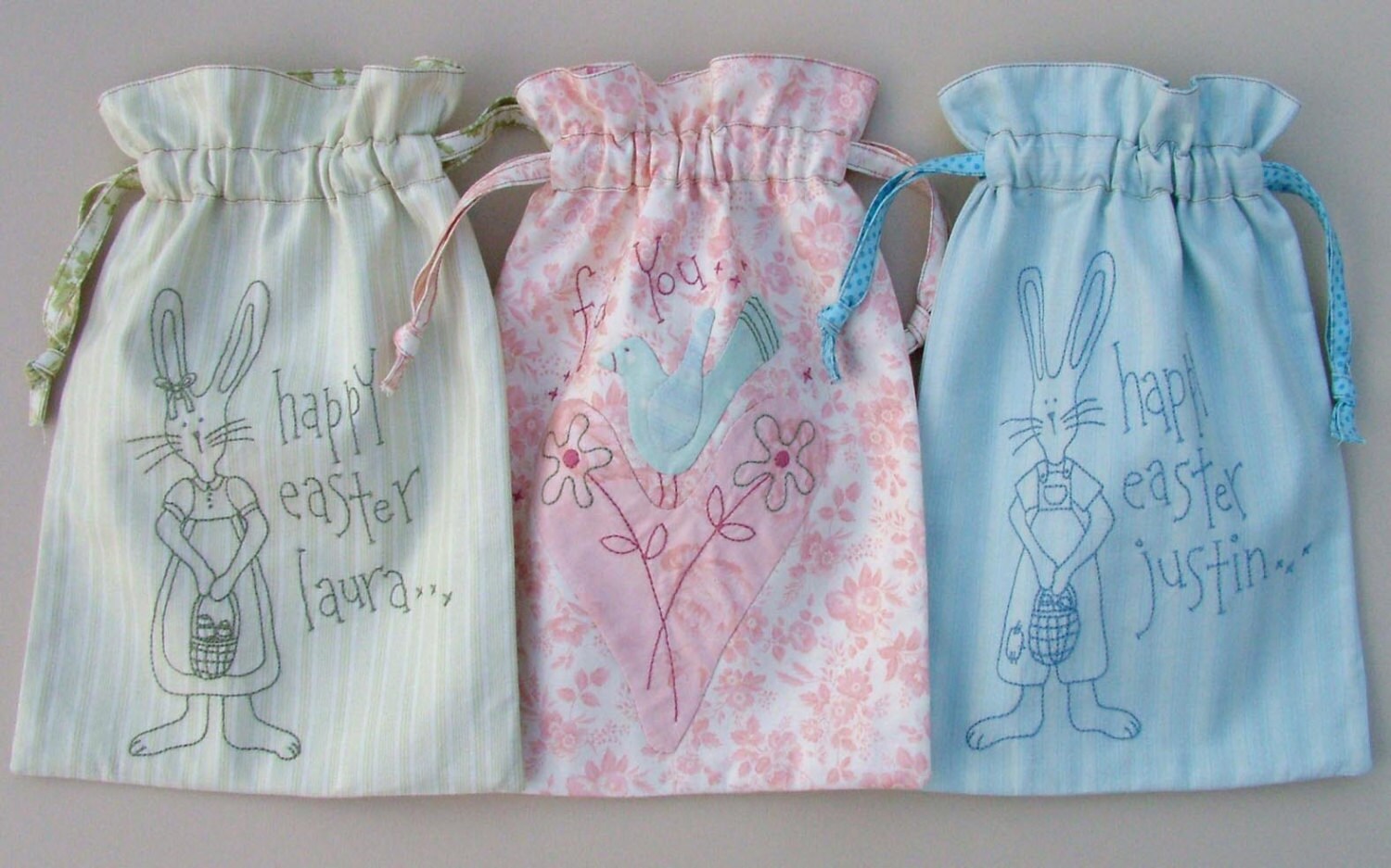 Easter Gift Bags Pattern