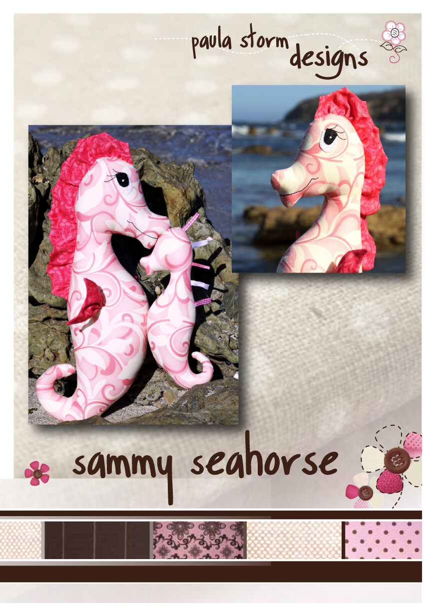 Sammy Seahorse Pattern