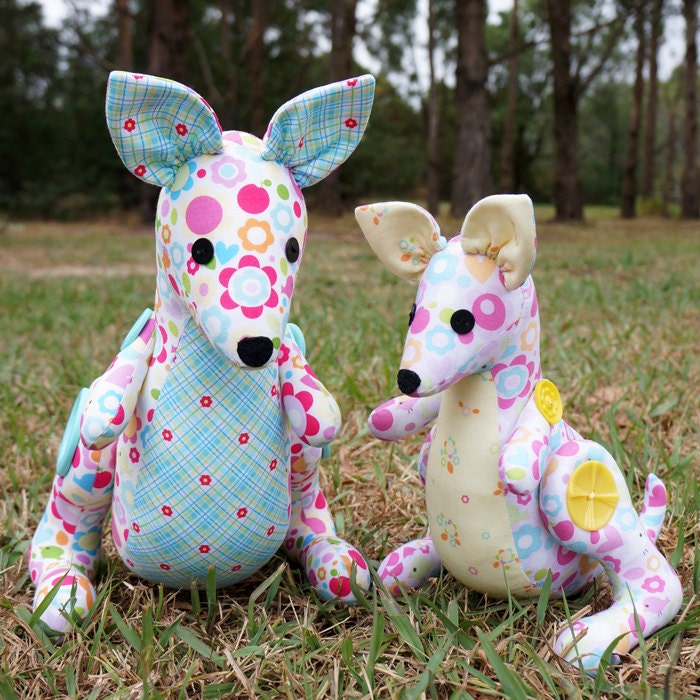 Hop and Skip Kangaroos Pattern