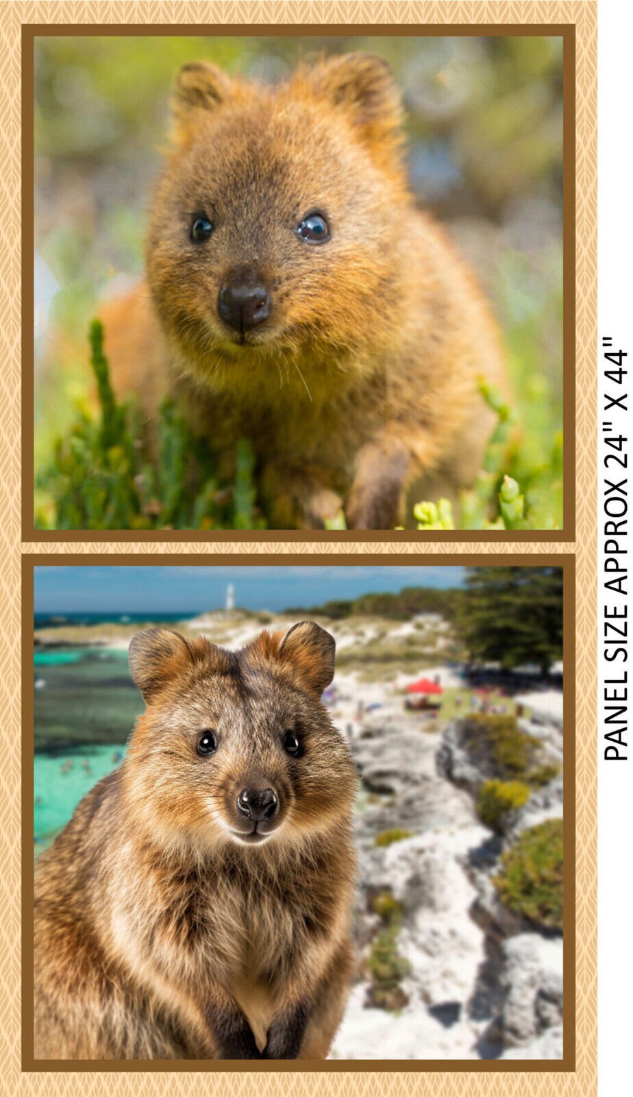 Island Adventure Quokka Panel - 24 Inch ( 70 cm)