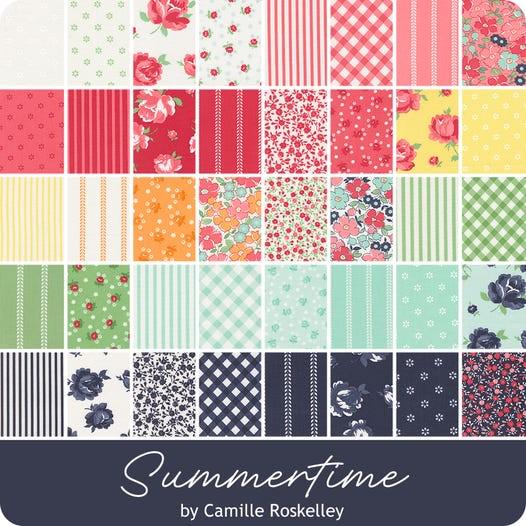 Summertime by Camille Roskelley for Moda Fabrics - Jelly Roll - 40 fabrics