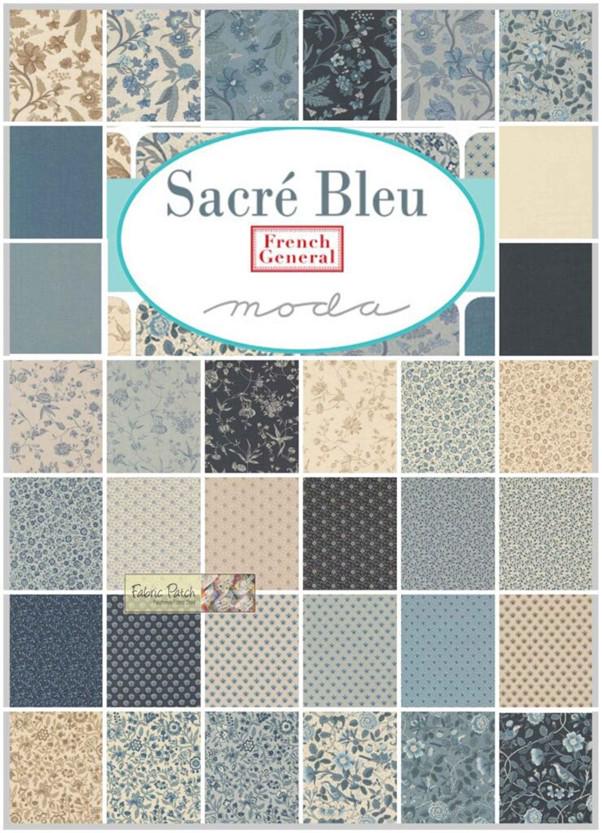 Sacre Bleu Bundle - by French General for Moda - 34 fabrics