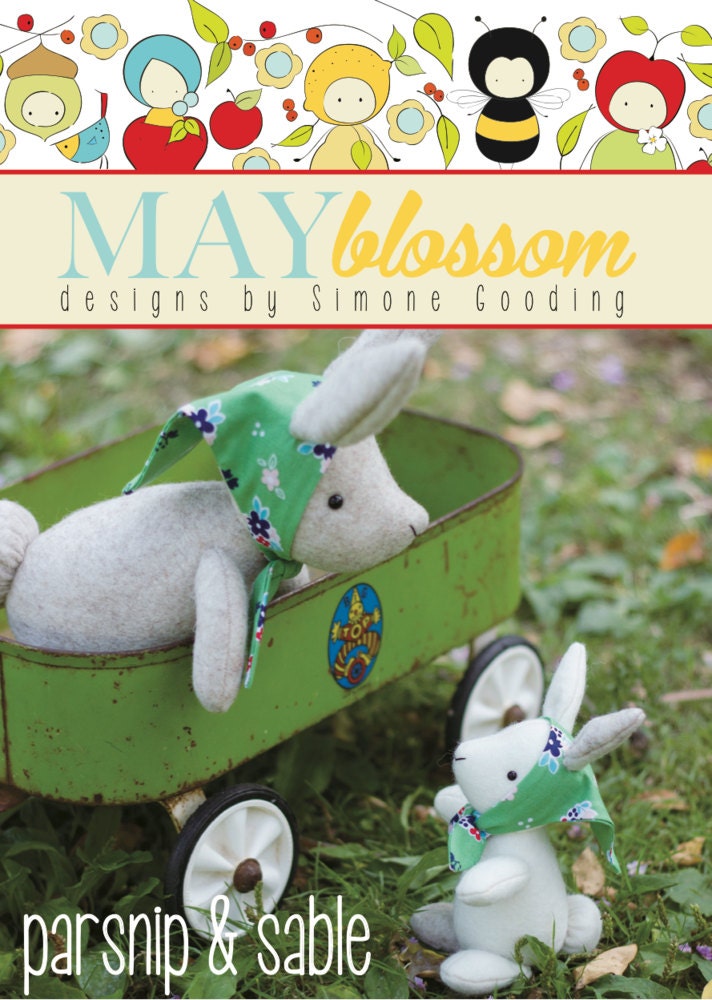 Parsnip and Sable Rabbits Pattern