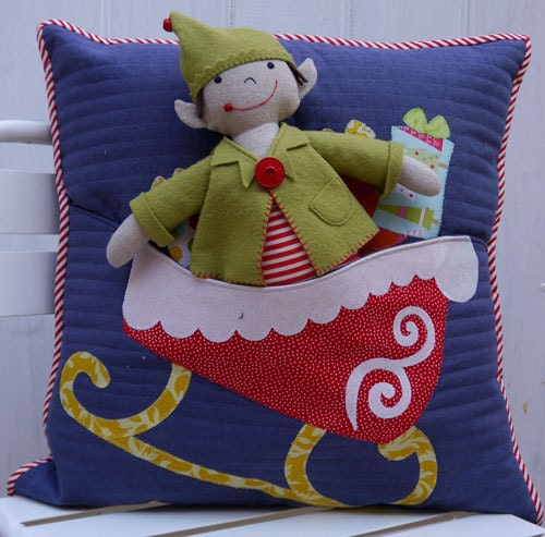 Elfie Jones Elf and Cushion Pattern