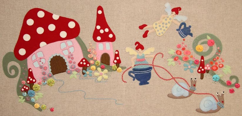 Fairy Garden Canvas Pattern